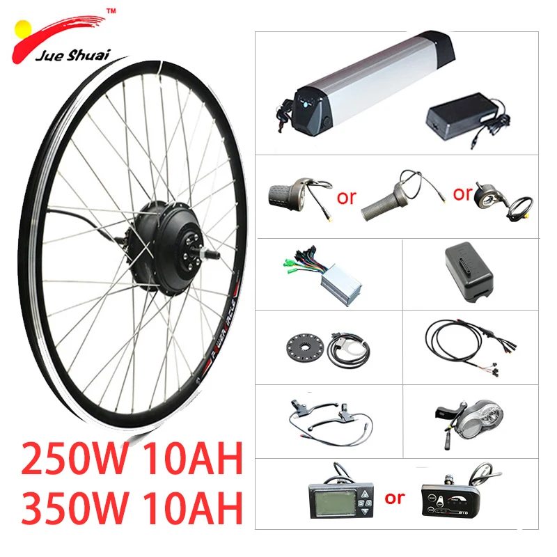Конверсионный набор для электровелосипеда Электрический 250W10AH 350W10AH Conversion Kit