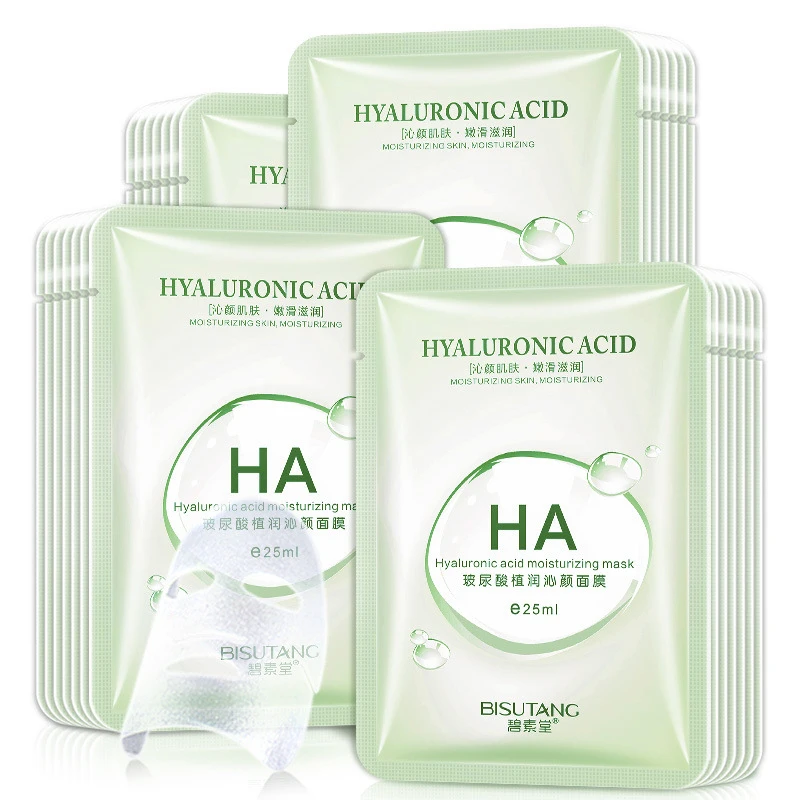 Увлажняющая маска с гиалуроновой кислотой в сочетании косметической