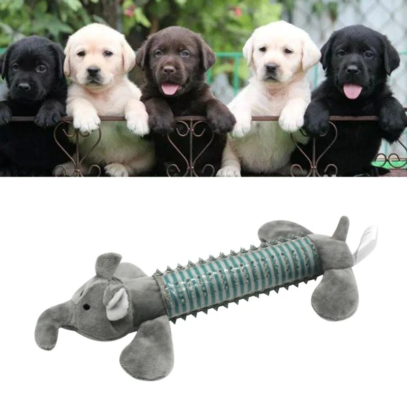 Игрушечная собака-пазл плюшевая собака жевательные Игрушки для маленьких и