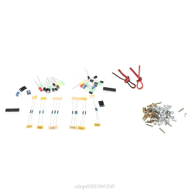 

Mini 3W Speaker Box DIY Kit With Transparent Shell Computer Electronic Components J09 21 Dropship