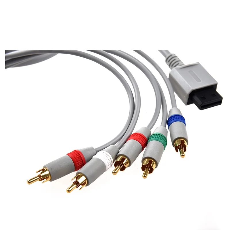 RCA компонент YPbPr o Видео AV кабель 1 7 м для Nintendo Wii|Кабели HDMI| |