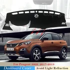 Крышка приборной панели, защитная накладка для Peugeot 3008, 2017, 2018, 2019, Mk2, 3008GT, автомобильные аксессуары, коврик от солнца, защита от ультрафиолета
