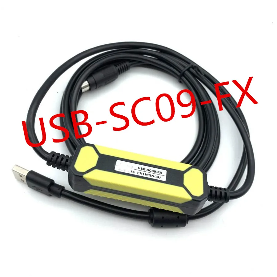 USB SC09 FX для Mitsubishi PLC программируемый кабель FX0N FX1N FX2N FX0S FX1S FX3U FX3G Серия кабелей