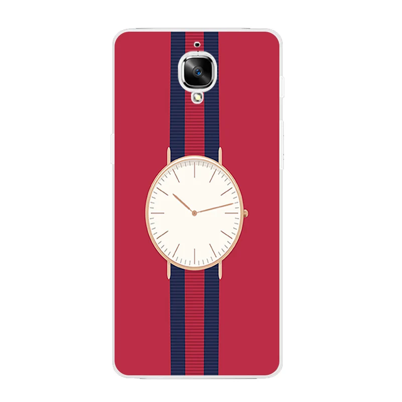 Чехол для телефона OnePlus 3/3t чехол One Plus 5 2 дюймов мягкий из ТПУ в полоску с рисунком
