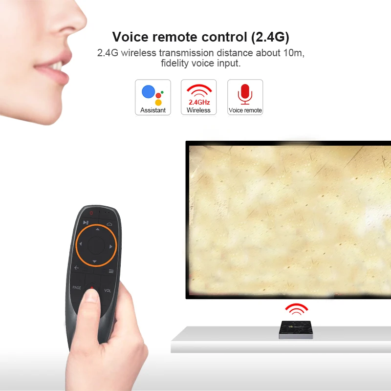 5 шт. Beelink Ultimate GT1 A Смарт ТВ коробка Android 7 1 голос Управление Amlogic S912 4K Декодер