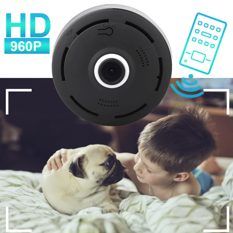 Беспроводная IP камера видеонаблюдения HD 960P с автоматическим