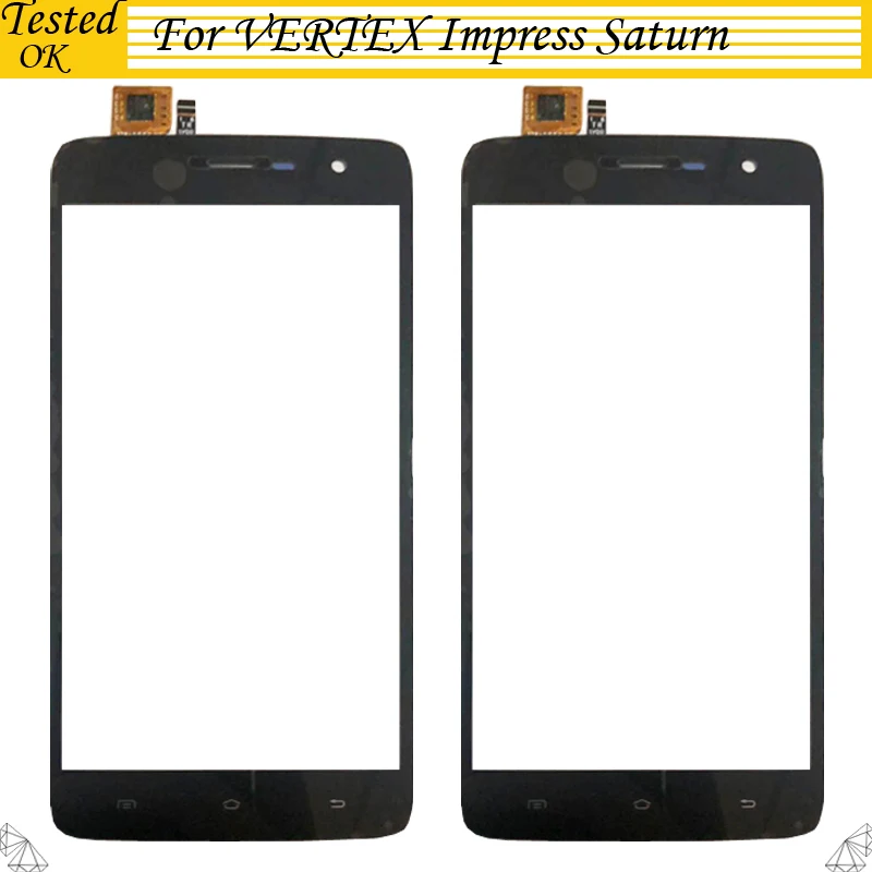 5 дюймовый сенсорный экран для Vertex Impress Saturn переднее стекло дигитайзер