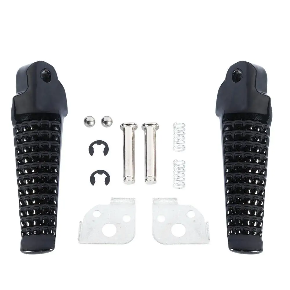 Black Задняя Подножка для мотоцикла для Suzuki GSXR-1000 GSXR 1000 2001-2004 GSXR600 GSXR750 1996-2005 - Цвет: Black