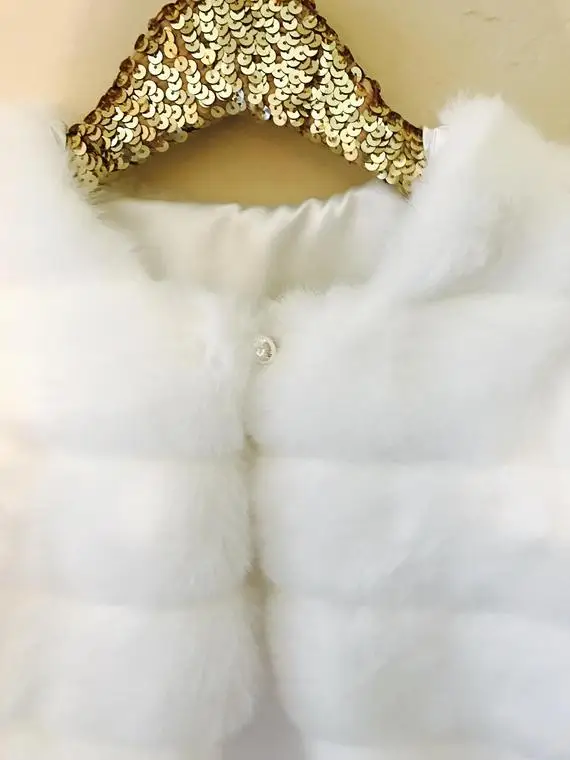 Новинка зимняя накидка с длинными рукавами для малышей теплая свадебной