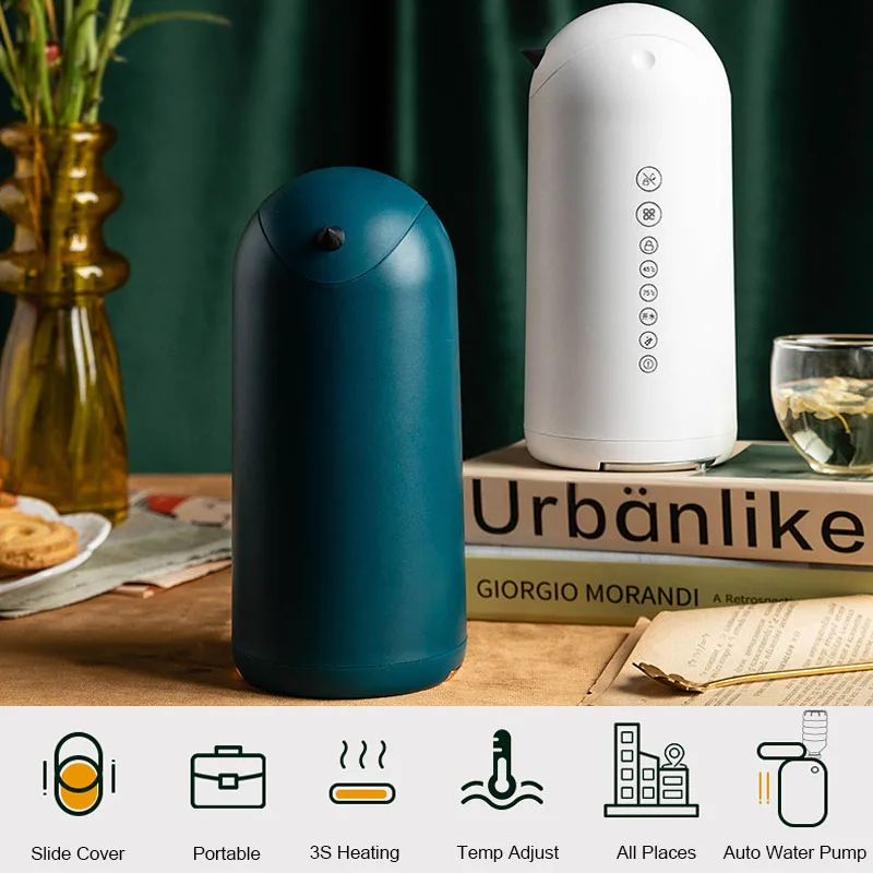 

Smart 3s Quick Heat Mini Pocket Water Dispenser 2000W for Home Office Travelling Instant Heat Electric Water Pump Touch Control