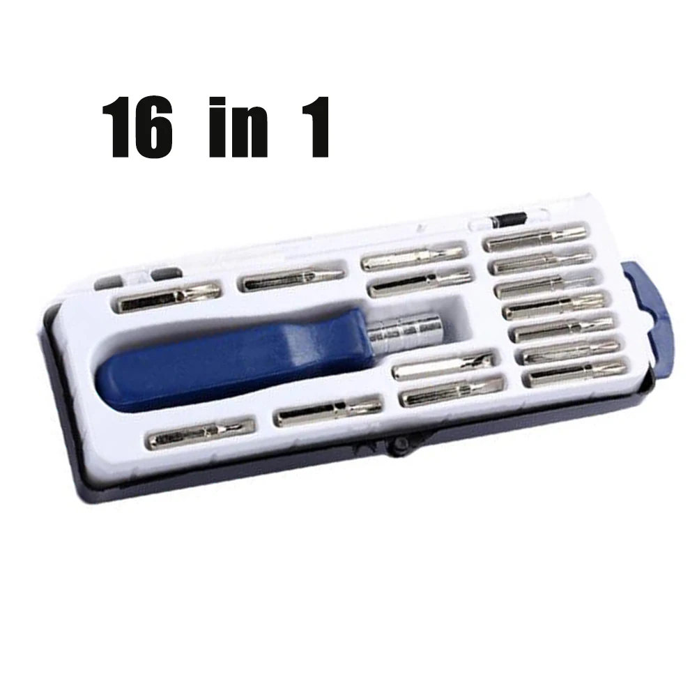 16 в 1 Универсальный Карманный прецизионный Набор отверток Torx Star Инструменты для
