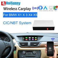 wifi wireless bmw cic nbt carplay for e84 f25 f26 e70 e71 f48 f15 multimedia player video interface gps navigation android auto