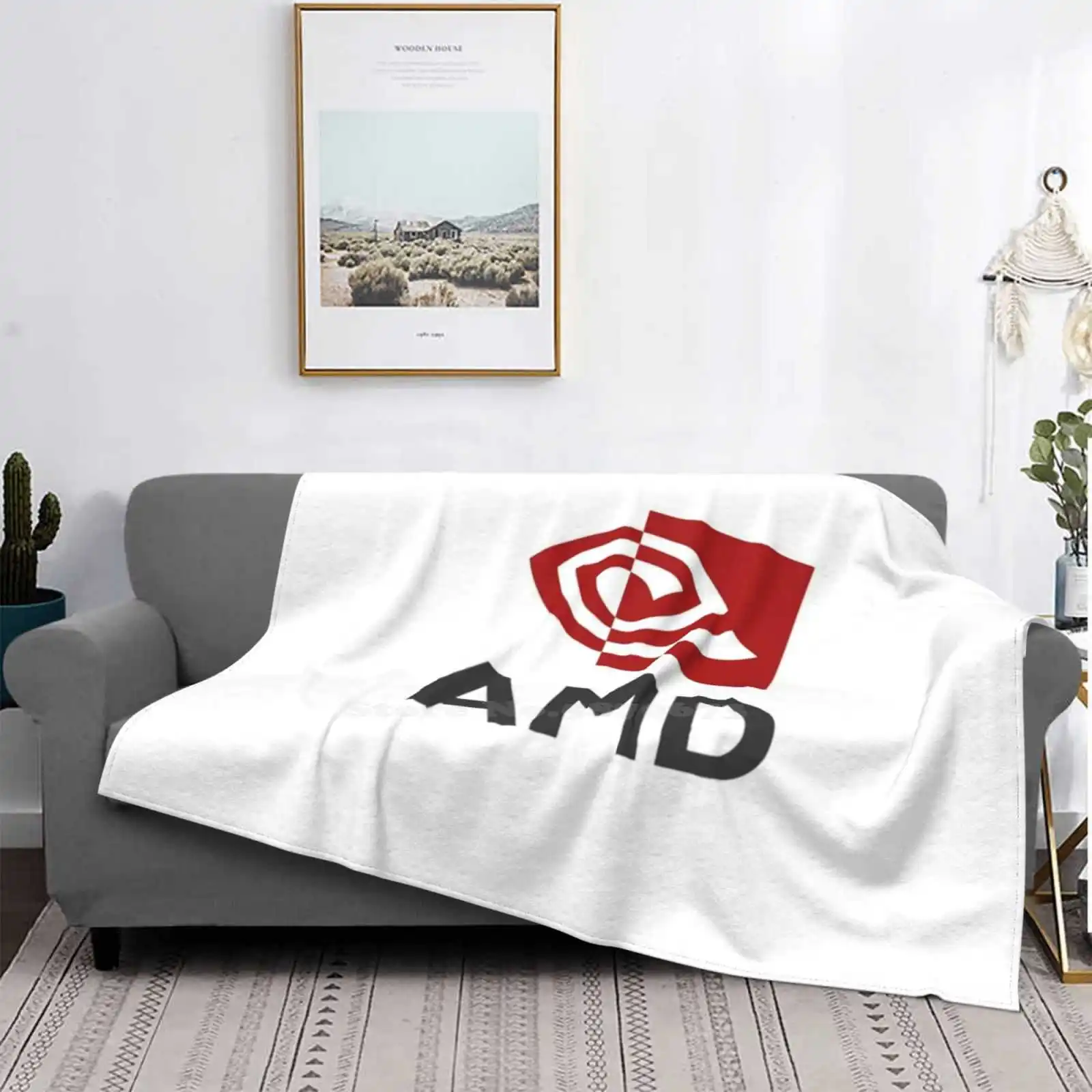 

Hardware Battle : Amd Low Price New Print Novelty Fashion Soft Warm Blanket Amd Nvidia Hardware Hardware Battle Gpu Graphic Unit