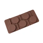 Креативная поставка, 5 круглых леденцов в духовке, аксессуары для торта, 6 маленьких палочек