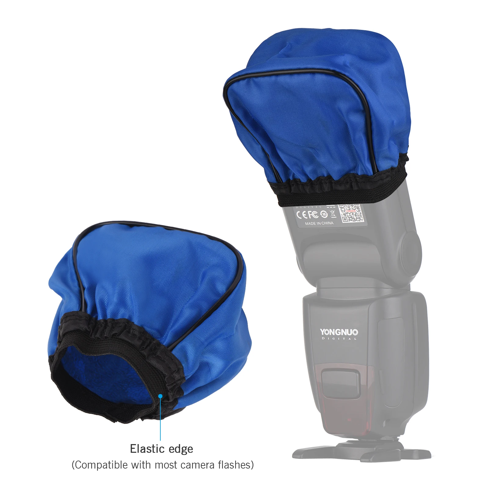 Andoer Портативный Универсальный Рассеиватель для вспышки Speedlite Softbox Замена Canon Nikon