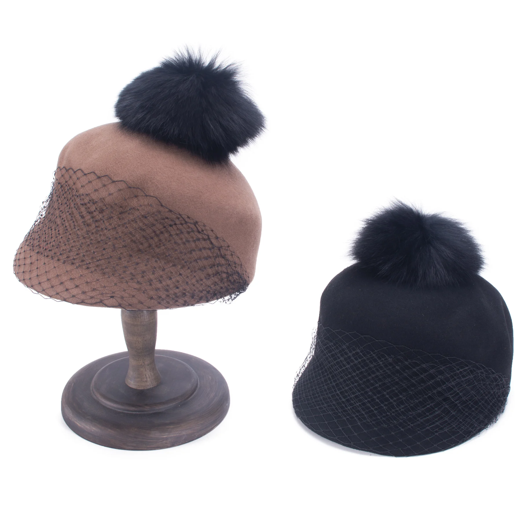 

Lawliet Womens Wool Felt Army Cadet Hats Baseball Visor Racing Winter Classic Cap T408