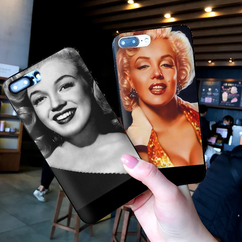 Marilyn Monroe Phone Case For Xiaomi Mi6 mi9 8 Lite SE MAX 3 9E 5X 6X F1 A1 A2 6 Soft Silicone Cases Cover | Мобильные телефоны и