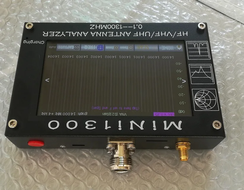 

MINI1300 Full Band Touchscreen Vector VNA Antenna Analyzer