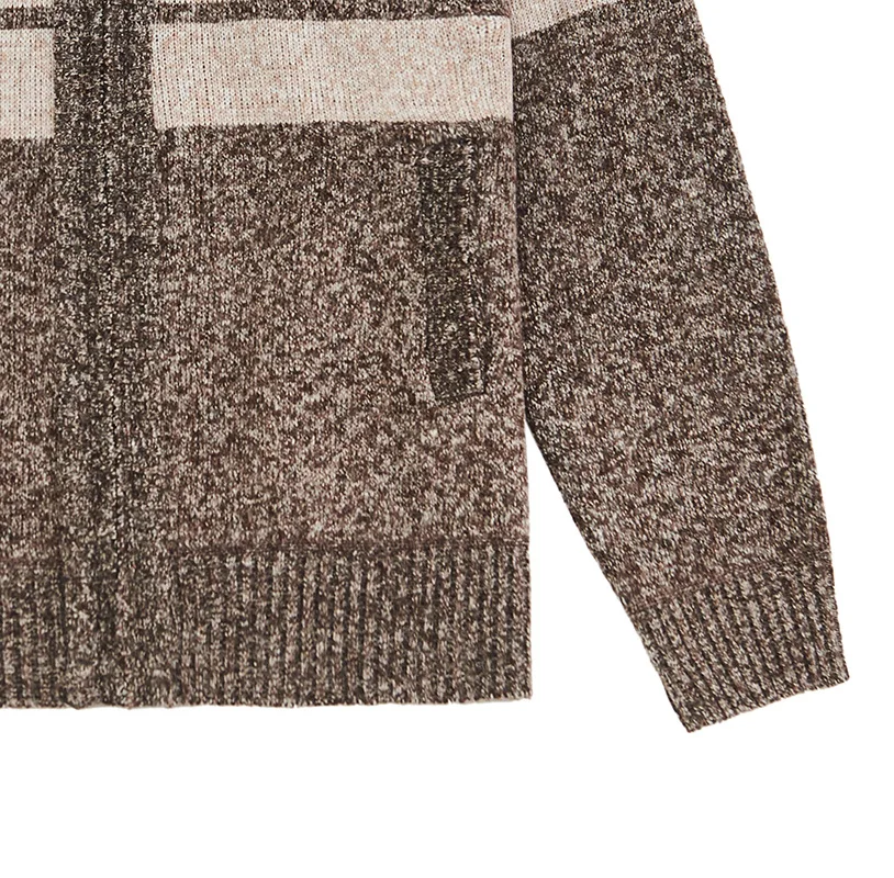 

Sweater Men's Plus Size L-3XL Autumn/Winter Cardigan Coat Men Thick Faux Fur Wool Men's Sweater Jacket Casual Knitwear 2021 New