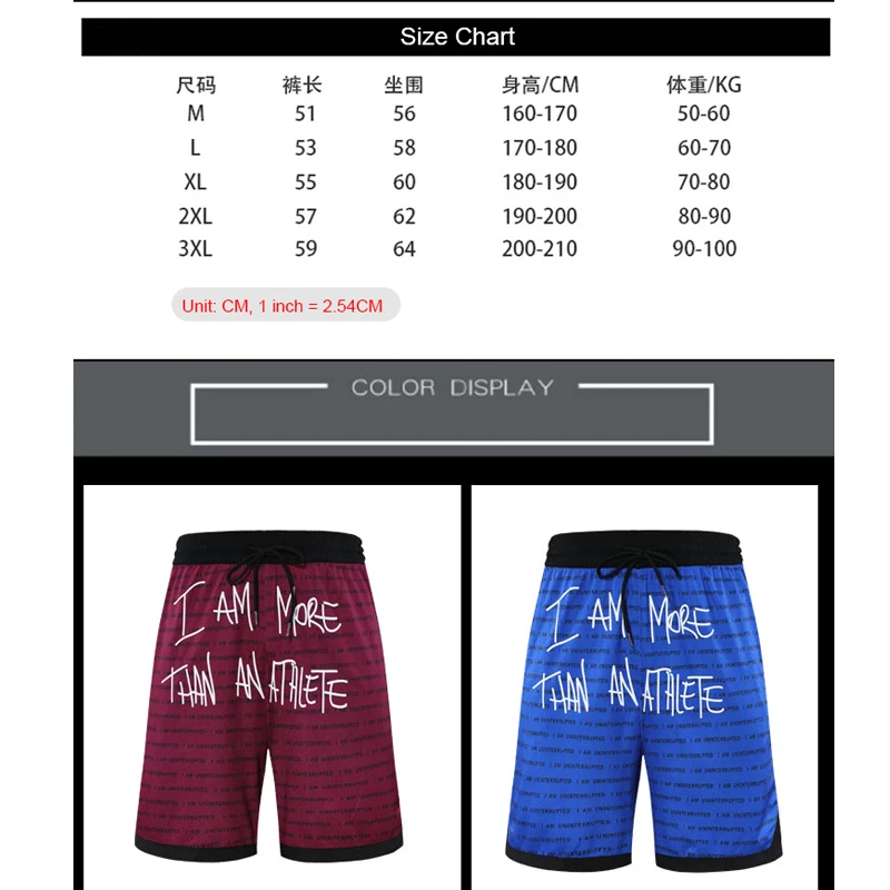 

Men Basketball Shorts five shorts black red white Anti-pilling breathable quick-drying loose Fitness Basketball Breathable