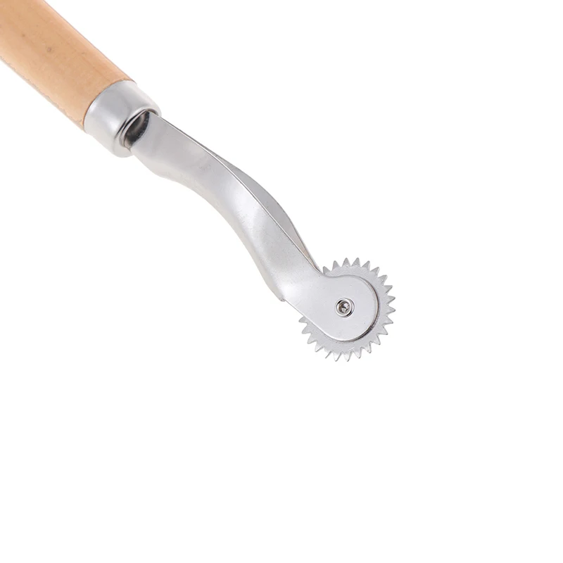 Швейный инструмент Serrate Edge Pattern Tracer Трассировка колеса портной стежок маркер 1