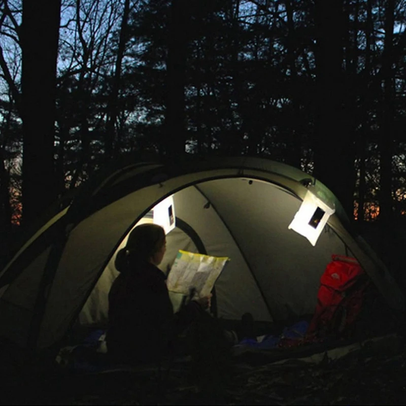 Надувной солнечный светильник водонепроницаемый уличный светодиодный