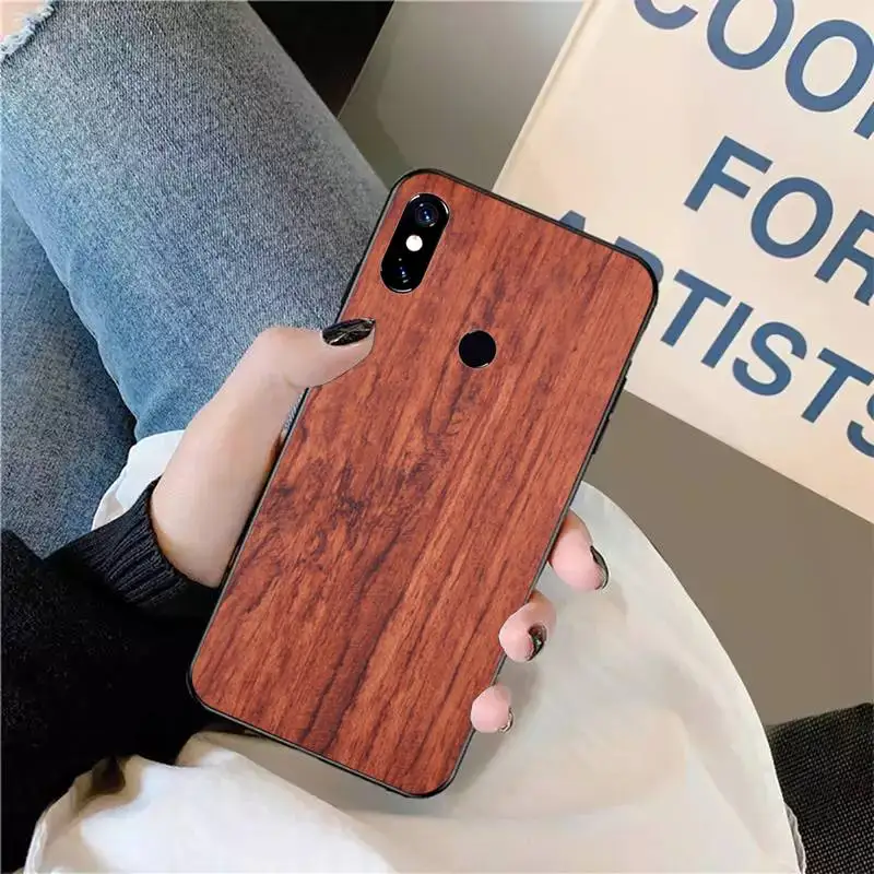 

Natural wood texture pattern Phone Case For Xiaomi Redmi note 7 8 9 t max3 s 10 pro lite