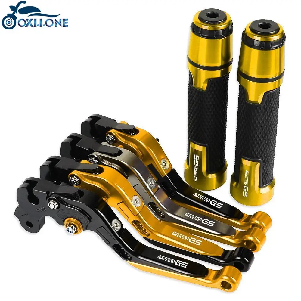 

F850GS 2017-2020 Motorcycle CNC Brake Clutch Levers Handlebar knobs Handle Hand Grip Ends FOR BMW F850GS 2017 2018 2019 2020