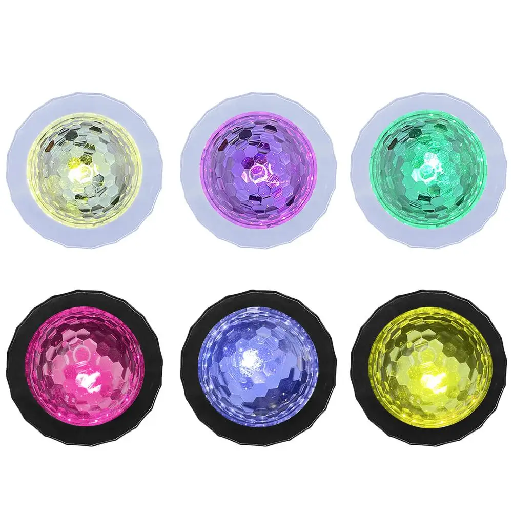 

Mini USB Colorful Atmosphere Light LED Stage Ball Light Car USB Party Light High Brightness Portable Party Car Interior DJ Light