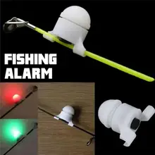 Alarma de alarma para pesca, Clip de punta de la varilla de pesca de 2 tamaños en 1, Mini varillas LED de inducción automática, 10 Uds. pechincha