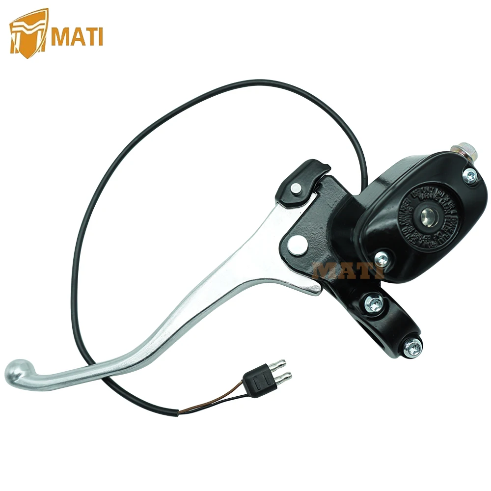 Mati Front Brake Master Cylinder With Brake Light Switch for Thunder Arctic Cat 400 450 500 550 650 700 1000 1502-902 0502-914