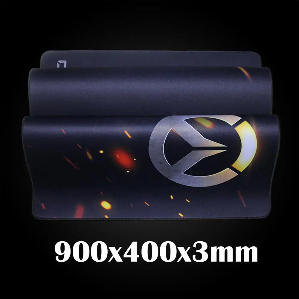 Большой игровой коврик для мыши Pbpad скоростной с закругленными краями планшетный