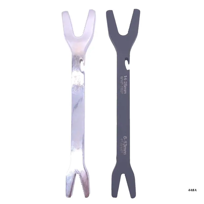 

Double End Multifunctional Universal Wrench 14-25mm Self-Tightening Wrench Tool