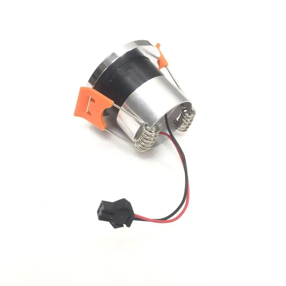 3 Вт Rushed Real AC95 275v 6 шт./лот мини светодиодные светильники белый круглый потолочные