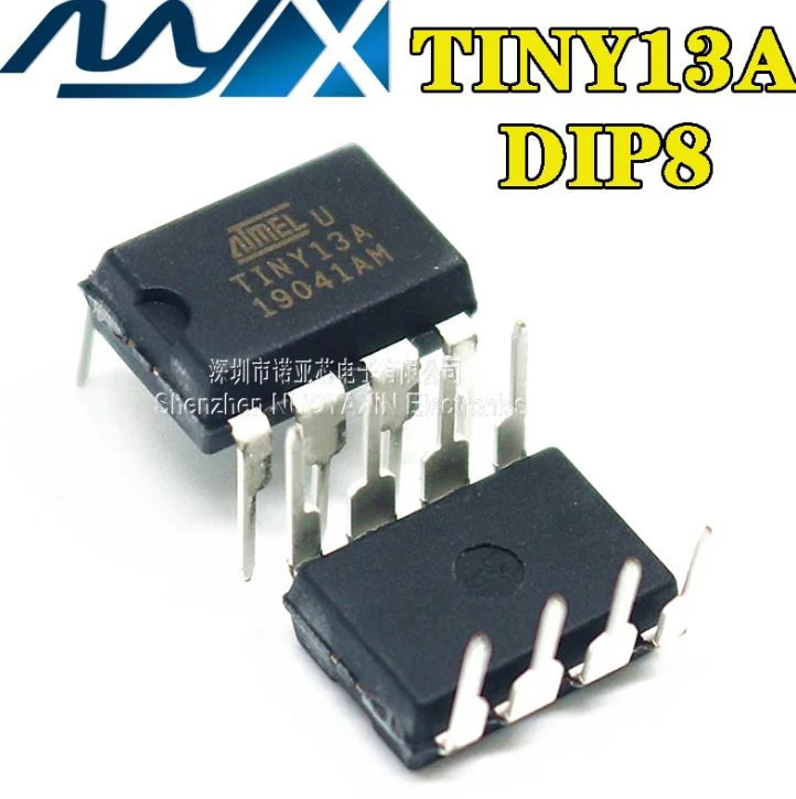 Mxy 5 шт. ATTINY13A TINY13A-PU ATTINY13A-PU ATTINY13 DIP8 в наличии | Электронные компоненты и