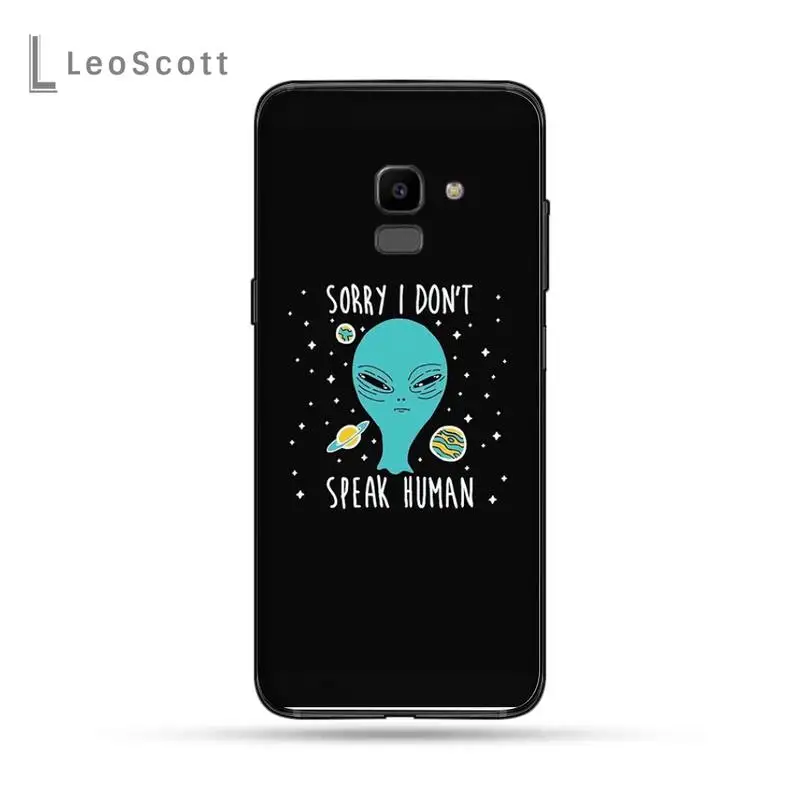 

Aesthetics Cute Cartoon alien space Phone Case For Samsung Galaxy J2 J4 J5 J6 J7 J8 2016 2017 2018 Prime Pro plus Neo duo