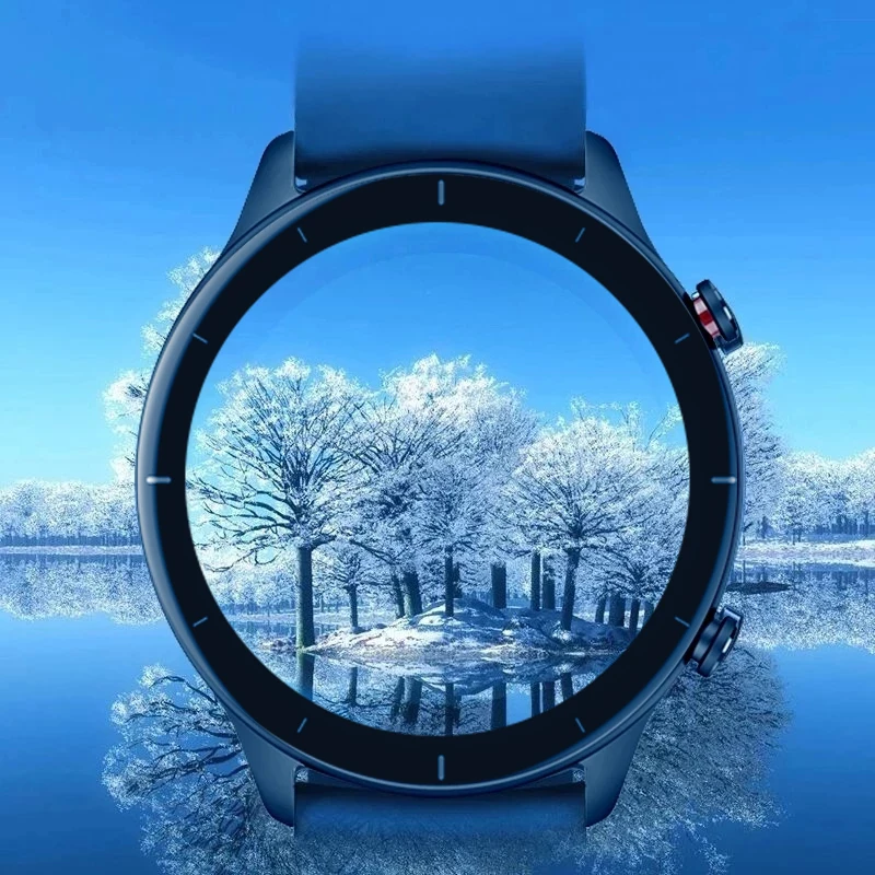 Защитная пленка из мягкого стекловолокна для часов Amazfit GTR 2e Xiaomi защитный чехол на