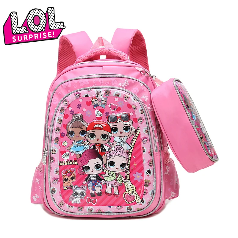 LOL сюрприз куклы мультфильм милый плечо детские школьные рюкзаки для девочек