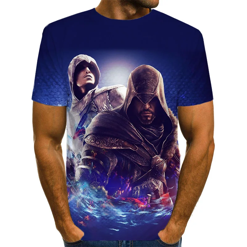 NT874 Call of duty Game 3D T-shirt streetwear for men and women popular short sleeves hrarjuku Game character casual tops t-shirts men - Цвет: NT874