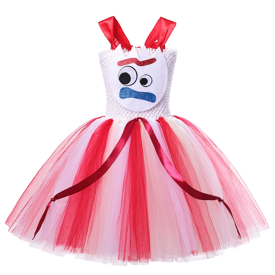 

New Fashion Girls Dress Clothes Tutu Dress Kids Cowboy Woody Children Outfits Cosplay Costume