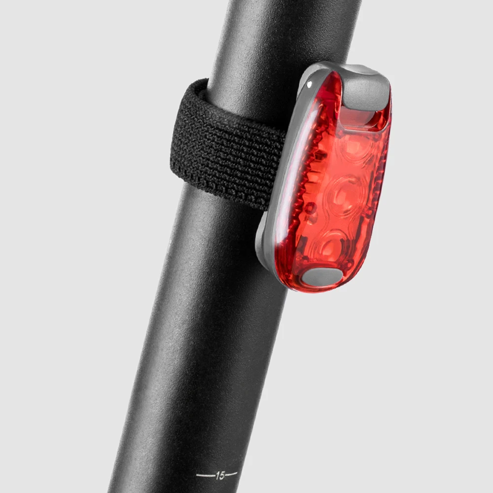 

Bike Lights Bicycle Rear Tail Light Mini Waterproof Backpack Helmet Warning LightBike Back Safety Lamp for Outdoor Hiking Riding