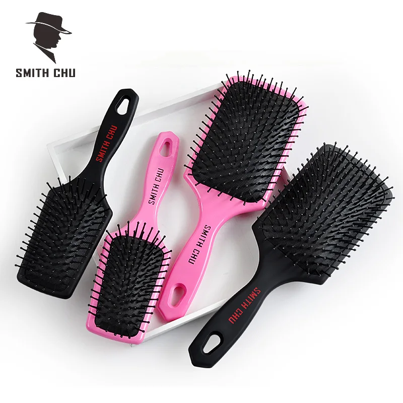 Home women's long hair air bag comb massage roll cushion shape large plate | Красота и здоровье