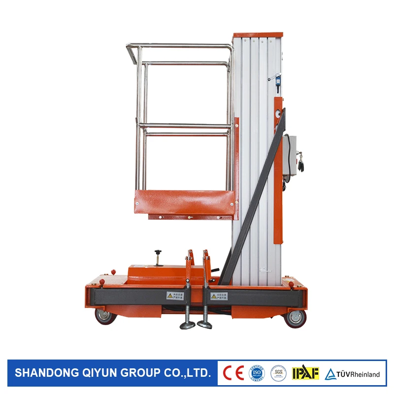 Kinglift 6 м 8 10m воздушная Рабочая подъемная платформа для технического обслуживания