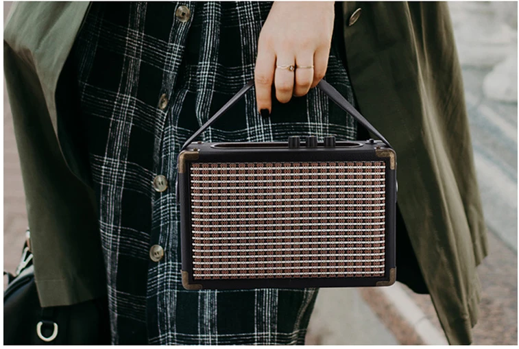 Ретро-динамик Bluetooth многофункциональный MP3-плеер Портативный ретро-динамик с