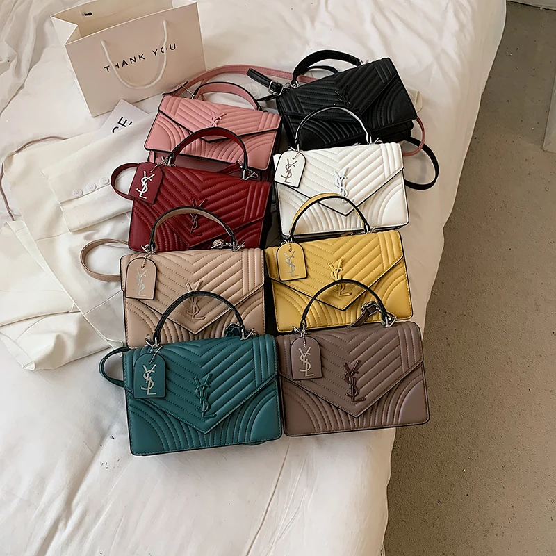 

2021 New Fashion Luxury Brand Designer Wallets and Handbags High Quality Leather Women's Messenger Bag Gg Cc Sac De Luxe Femme