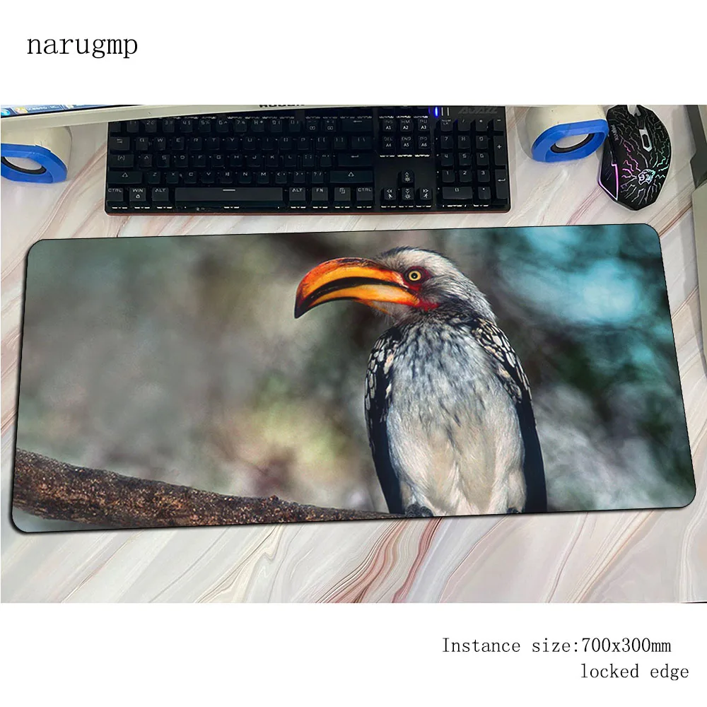 

Birds mouse pad gamer Christmas gifts mousepad 70x30cm rubber desk mat Xxl gaming accessories pc keyboard mats oversized