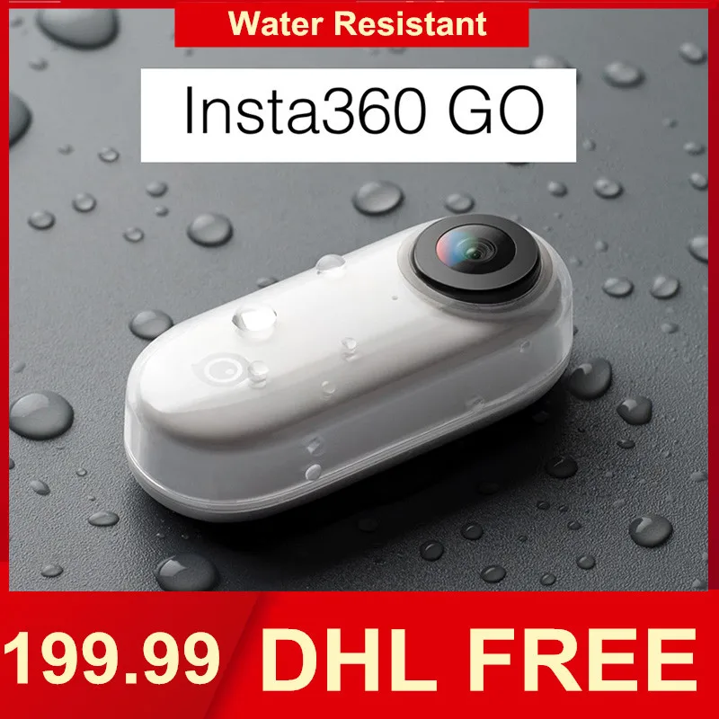 Insta360 GO Экшн-камера AI с автоматическим монтажом стабилизированная камера Splashprooof FlowState стабилизация Cam PK Gopro hero 6 7