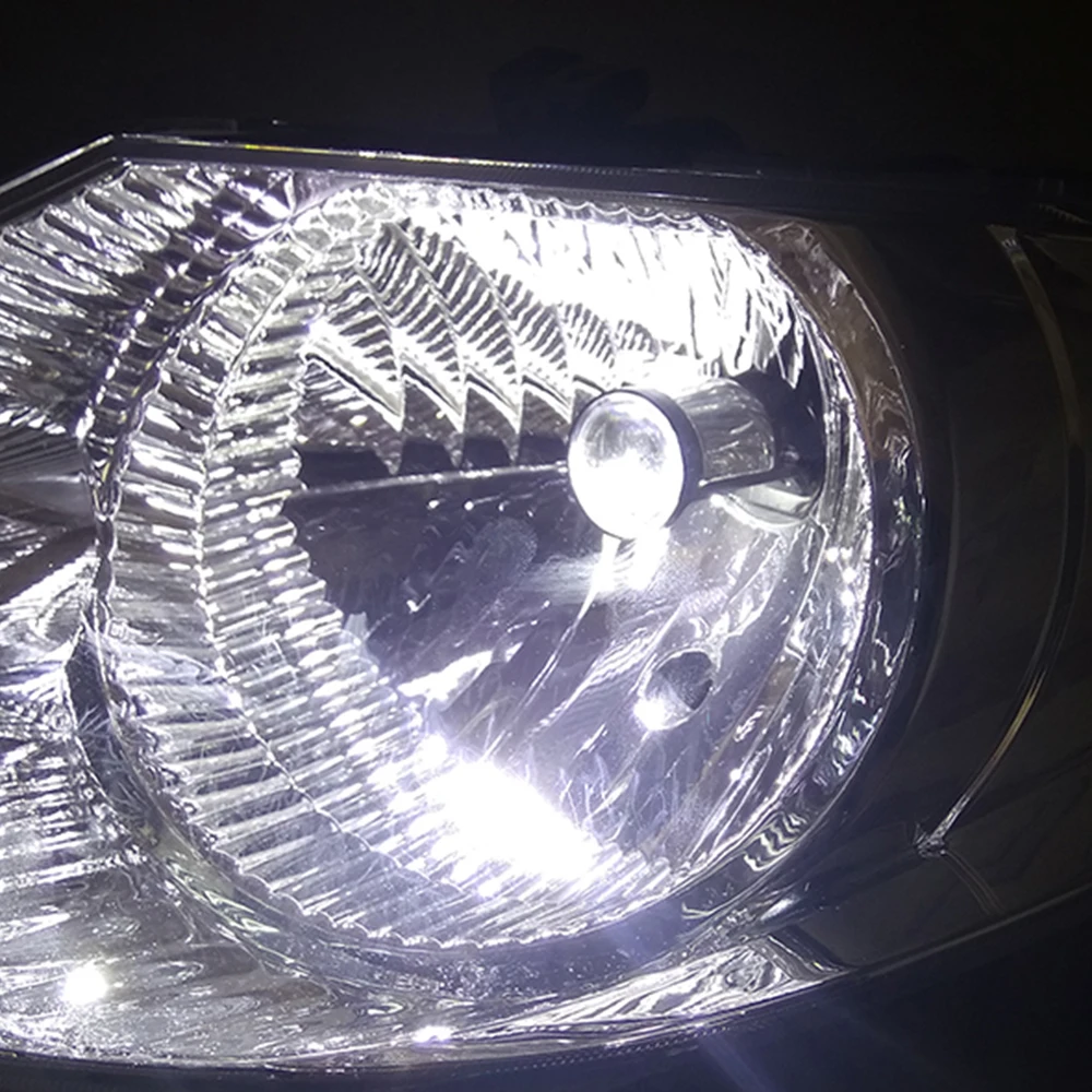 

2 Pcs H4 LED Headlight Bulbs Car Motorcycle Hi/Lo Mini Lens Projector 90W 9003 HB2 Auto Lamp Bulb Accessories LED Canbus 12v 24V