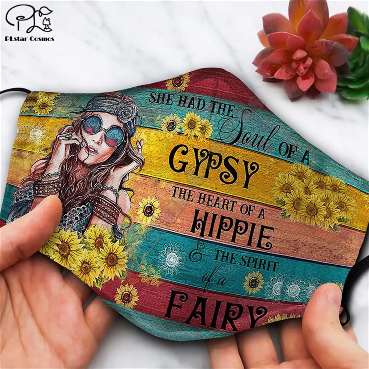 

Hippie 3D printed masks Halloween party masks Unisex Adult child size Fun role playing masks hip hop masks