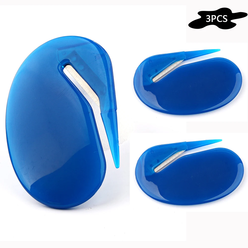 Alma 3 шт. открывалки для письма пластиковая практичная посылка из нержавеющей